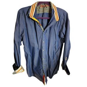 Robert Graham Button Down‎ Shirt Size M (N13)